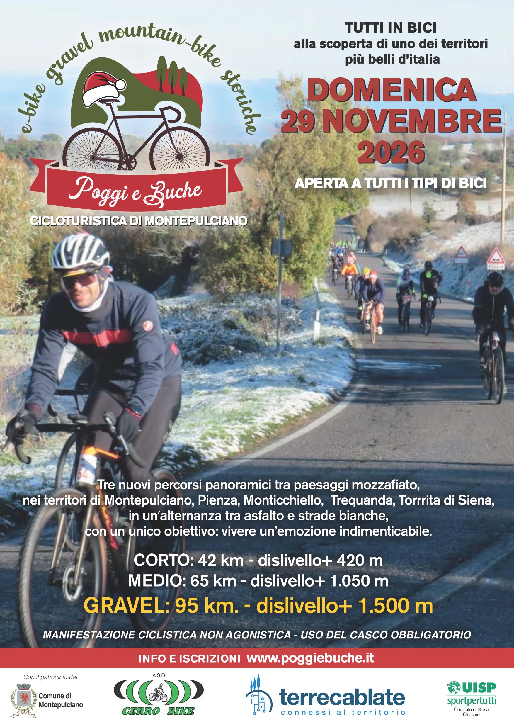 poggi e buche cicloturistica 2026